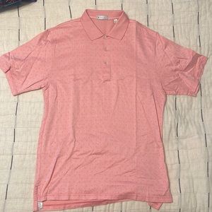 Peter Millar Polo Shirt L 100% Cotton